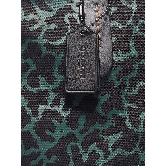 Disney's X Coach Bambi Thumper Large Tote Bag Green & Black Handbag $598.00 - Picture 9 of 12